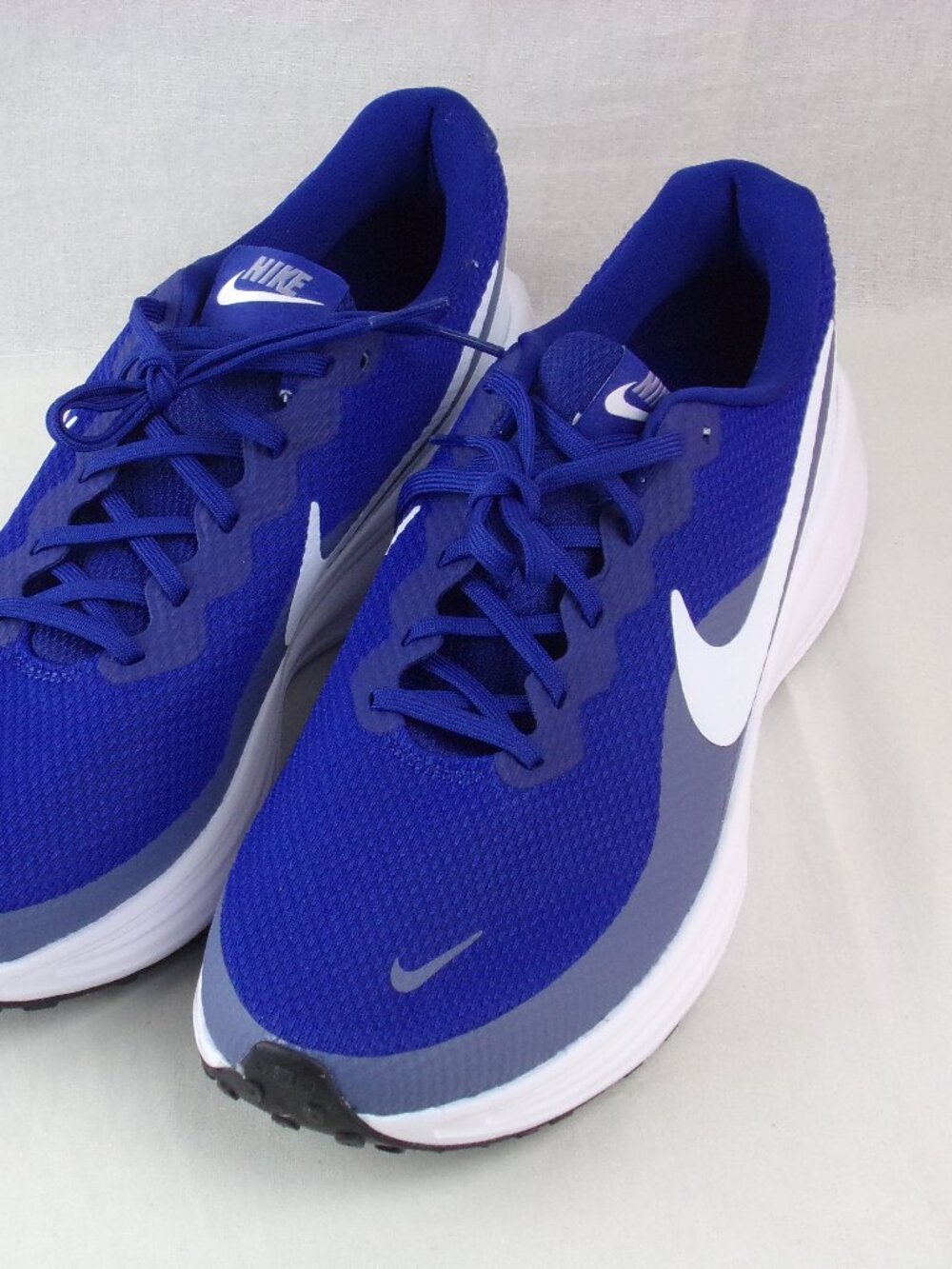Nike Revolution 8 Running Shoes Mens Blue HJ9198-401 Cushioned Mesh Upper